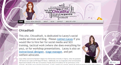 Desktop Screenshot of chicadita.com